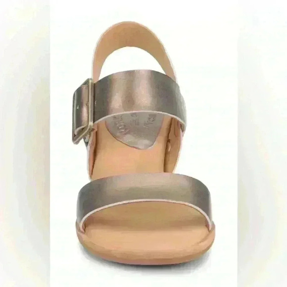 NEW KORK EASE SPEKE SLINGBACK SANDAL IN BRONZE METALLIC LEATHER SIZE 11 - Picture 1 of 5